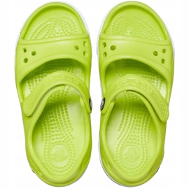 Crocs sandaler för barn Crocband Ii Sandal limesvart 14854 3T3 grön 1