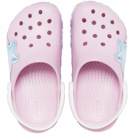 Crocs för barn Fl Star Band Träsko rosa 207075 6GD 1