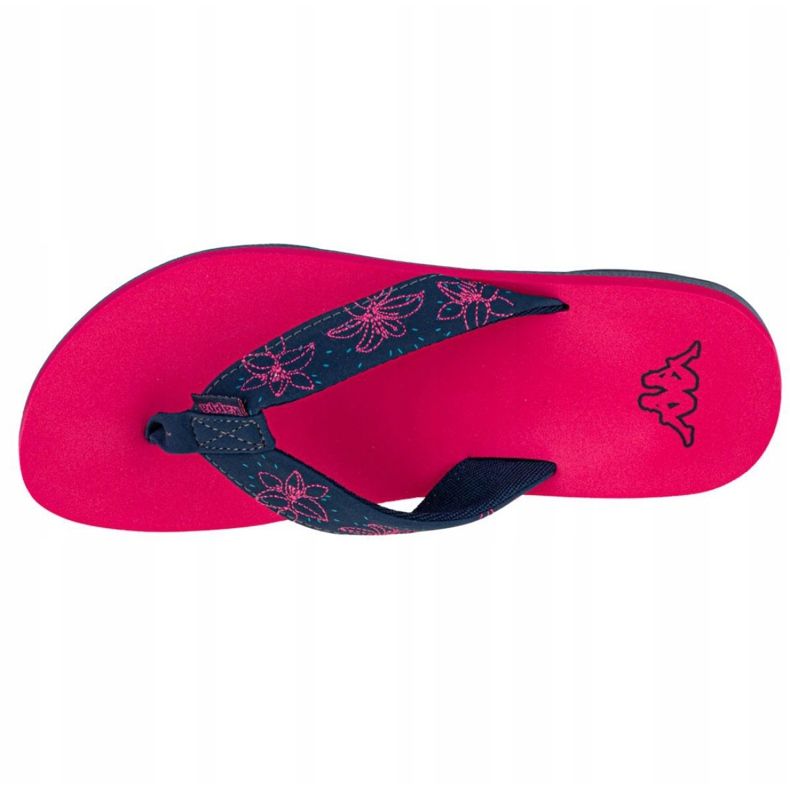 Kappa Lagoon W 242484-2267 flip-flops marinblå rosa 2