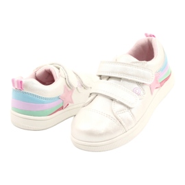 Evento Girls 'Sports Shoes With a Star 21DZ23-3904 White vit 6