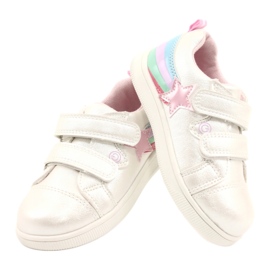 Evento Girls 'Sports Shoes With a Star 21DZ23-3904 White vit 7