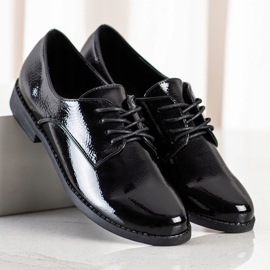 SHELOVET Klassiska snörskor svart 1