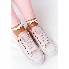 Dam Sneakers Big Star HH274127 Ombre Rosa vit 1