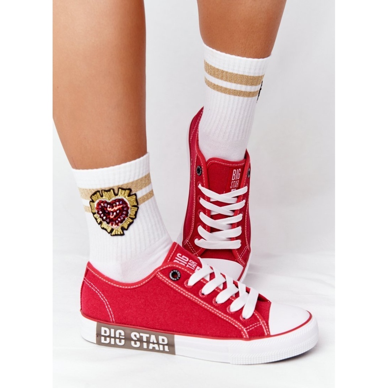 Dam Sneakers Big Star HH274115 Röd 2