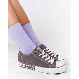 Dam Sneakers Big Star HH274116 Grå 1