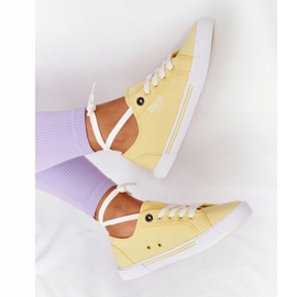 Dam Sneakers Big Star HH274062 Gul 1