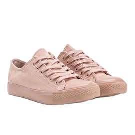 Mara rosa eko-mocka sneakers 1