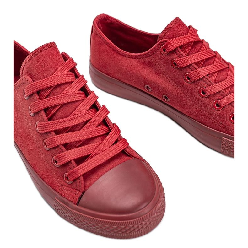 Röda Mara eco-mocka sneakers 1