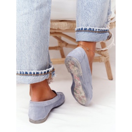 Mocka Loafers Sergio Leone MK722 Blå 2