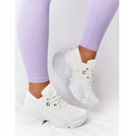 PS1 Damskor på en massiv sula Bubbly White vit 2