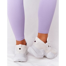 PS1 Damskor på en massiv sula Bubbly White vit 1