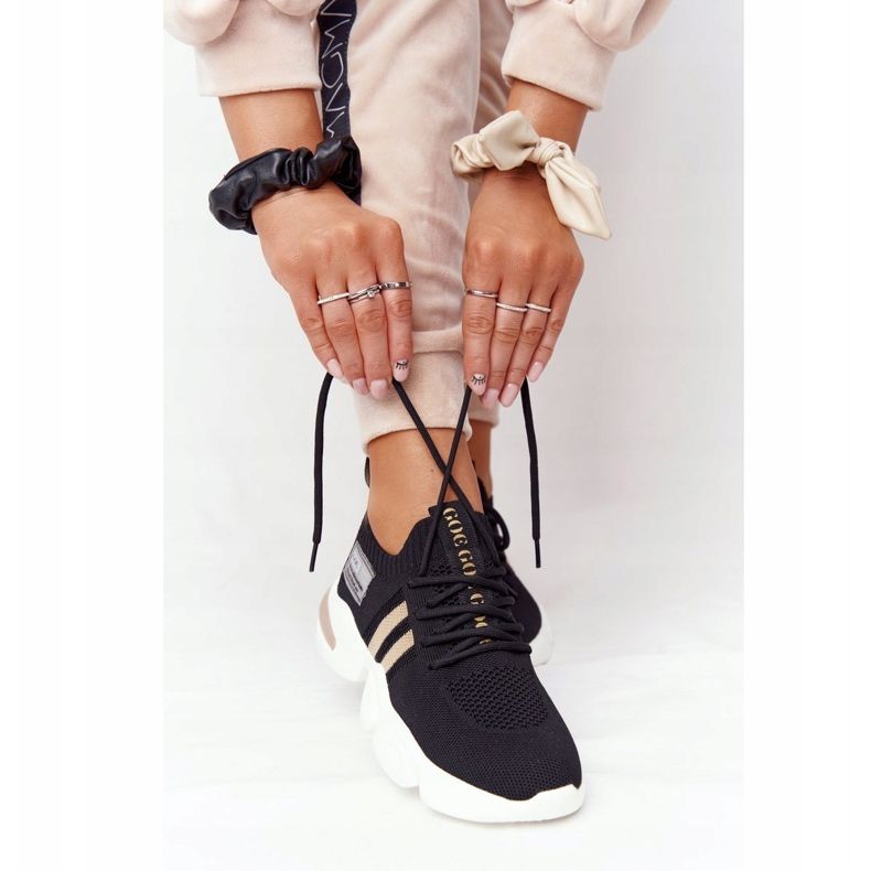 Sportstrumpor för kvinnor GOE HH2N4017 Svart 2