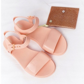 Doftande miljövänliga gummisandaler ZAXY HH285123 Naken beige 1