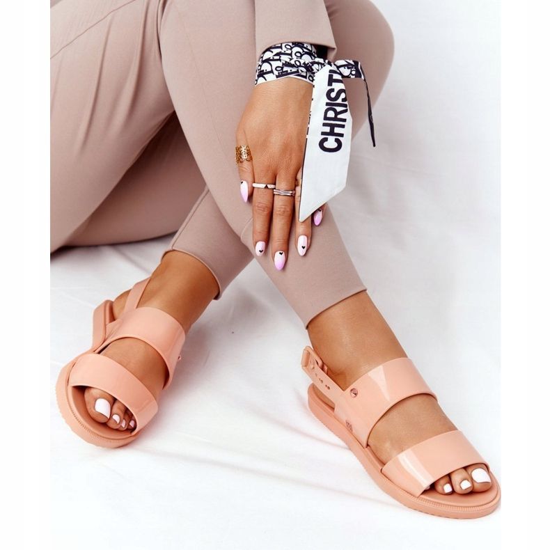 Doftande miljövänliga gummisandaler ZAXY HH285164 Orange beige 1