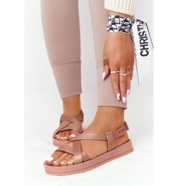 Doftande miljövänliga gummisandaler ZAXY HH285167 Naken beige rosa 2