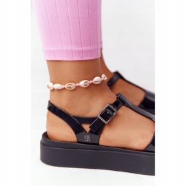 Doftande miljövänliga gummisandaler ZAXY HH285116 svart 1