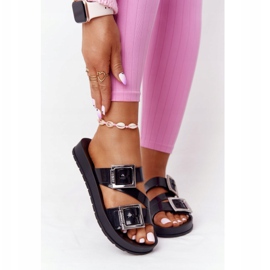 Doftande miljövänliga gummi tofflor ZAXY HH285109 svart 2