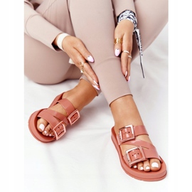 Doftande miljövänliga gummi tofflor ZAXY HH285106 Ceglaste brun 1