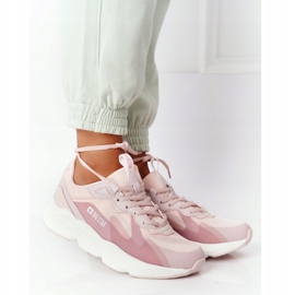 Kvinnors sportskor Memory Foam Big Star HH274811 Rosa 2