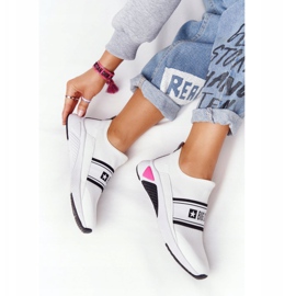 Sportskor Slip-On Memory Foam Big Star HH274538 Vit 1