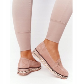 Mockasiner På Laura Messi 2284 Plattform Rosa 1