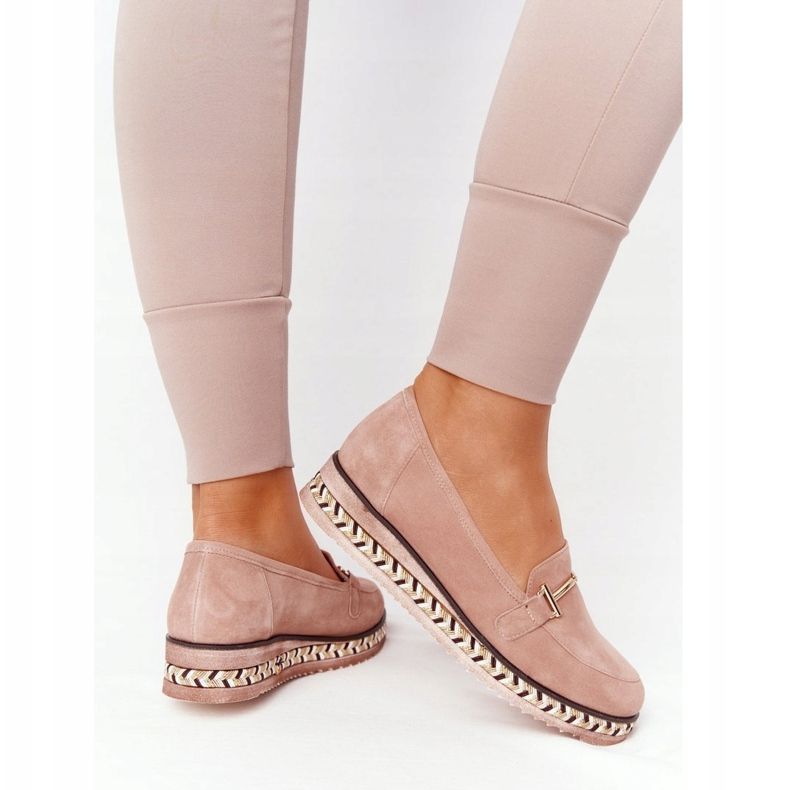 Mockasiner På Laura Messi 2284 Plattform Rosa 1