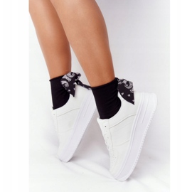 PS1 Kvinnors sportskor på plattformen Vit This Is Me 2