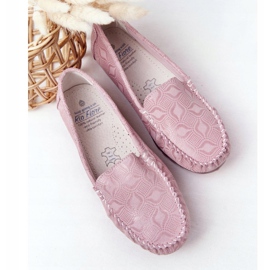 Rio Flore Eco-Friendly Leather Loafers Pink rosa 2