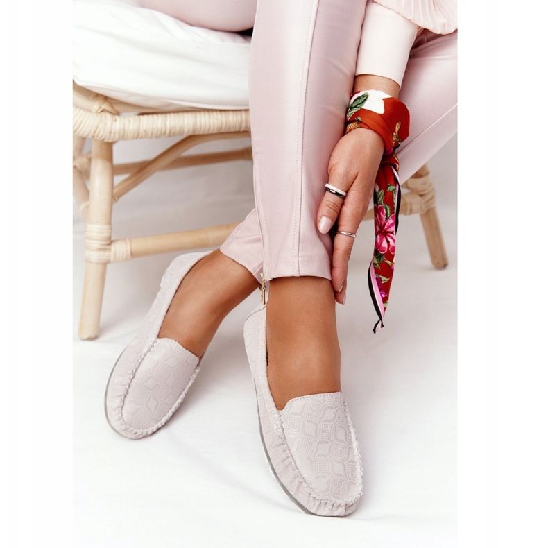 Rio Flore Eco-Friendly Leather Loafers Beige 2