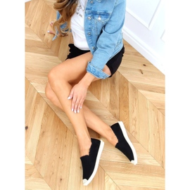 Svarta damas espadriller 7105 Svart 2