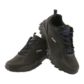 American Club ADI bundna sportskor amerikanska vattentäta soft-shell HL17 svart blå 3