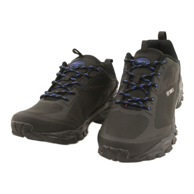 American Club Kvinnors sportskor softshell vattentät hl18 svart 1