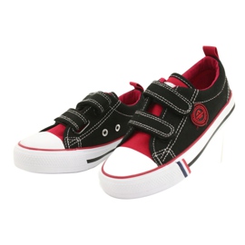American Children's American Club LH62 kardborre svarta sneakers 2