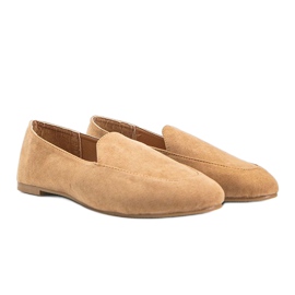 Devyn eko-mocka beige loafers 1