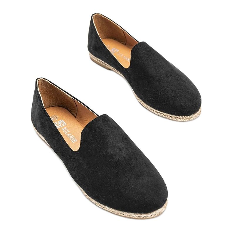 Svarta Kathryn loafers för kvinnor 2