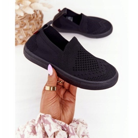 Barns Slip-On Big Star HH374107 Svarta slip-on sneakers 1