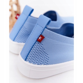 Barns Slip-On Big Star HH374108 Blue Slip-On sneakers blå 1