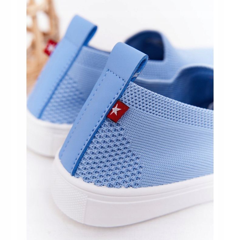 Barns Slip-On Big Star HH374108 Blue Slip-On sneakers blå 1