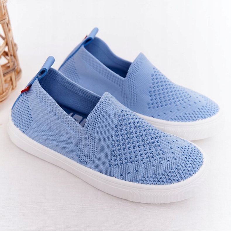 Barns Slip-On Big Star HH374108 Blue Slip-On sneakers blå 2