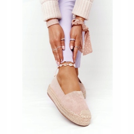 Espadrilles På halmplattformen Beige Highway 2