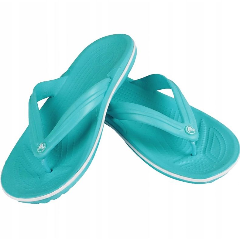 Crocs Tofflor Dam Crocband Flip Blue 11033 4DY blå 1