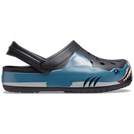 Crocs för barn Fun Lab Shark Band Clg K svart 206271001 1