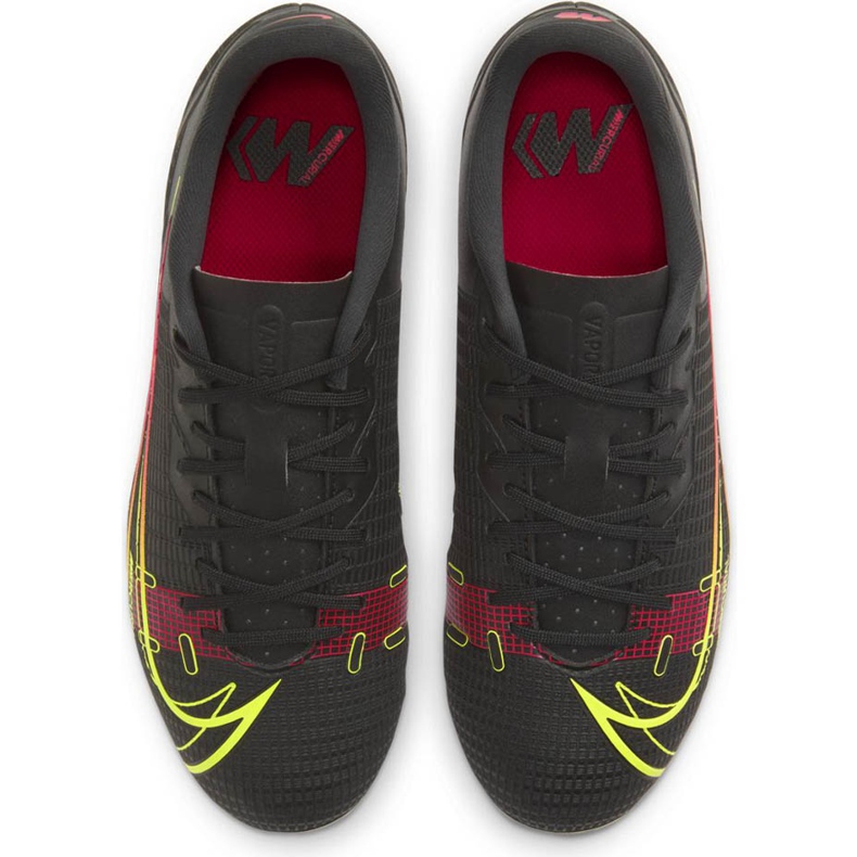 Nike Mercurial Vapor 14 Academy FG / MG Junior CV0811 090 fotbollsskor svart svart 1