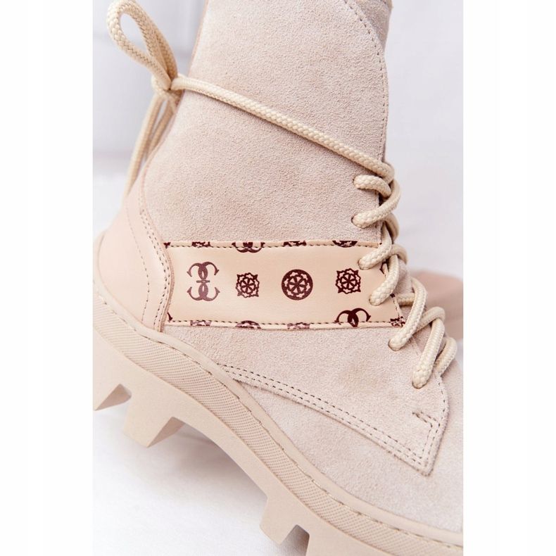 Suede Boots Workery Lewski Shoes 2942-0 Light Beż beige 1