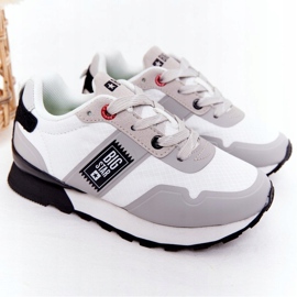 Barnsportskor Memory Foam Big Star HH374168 Vit 2