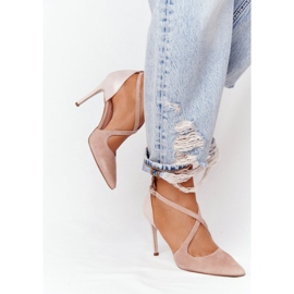 PV3 Elegant mocka Stilettos Visconi 7400 Rosa 2