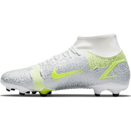 Nike Mercurial Superfly 8 Academy FG / MG M CV0843 107 fotbollsskor grå silver- 2