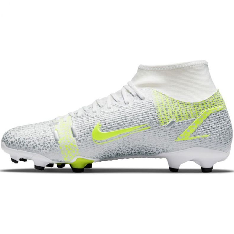 Nike Mercurial Superfly 8 Academy FG / MG M CV0843 107 fotbollsskor grå silver- 2