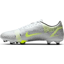 Nike Mercurial Vapor 14 Academy FG / MG M CU5691 107 fotbollsskor grå silver- 2