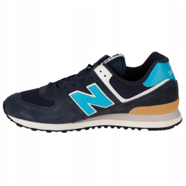 New Balance M ML574MS2 marinblå 1
